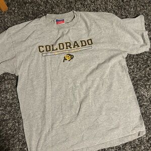 Colorado Buffaloes Vintage Champion T Shirt